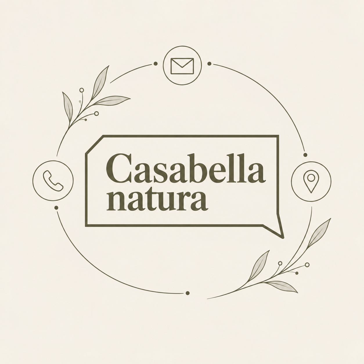 Casabella Natura - il·lustració - mapa Casabella Natura - il·lustració - mapa
